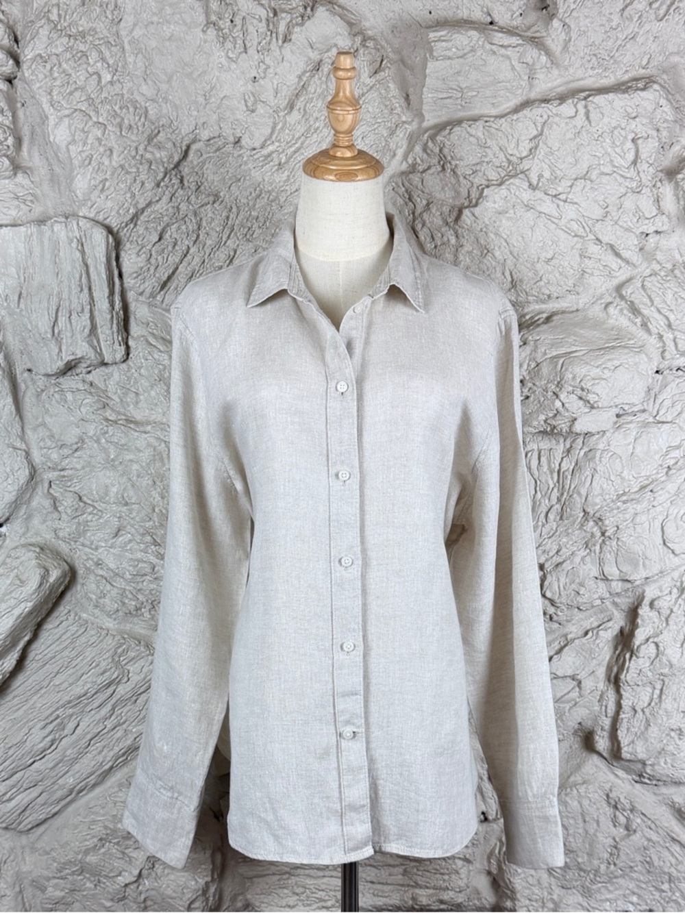 J. Crew Slim-fit Baird McNutt Irish Linen Shirt Stone | 18